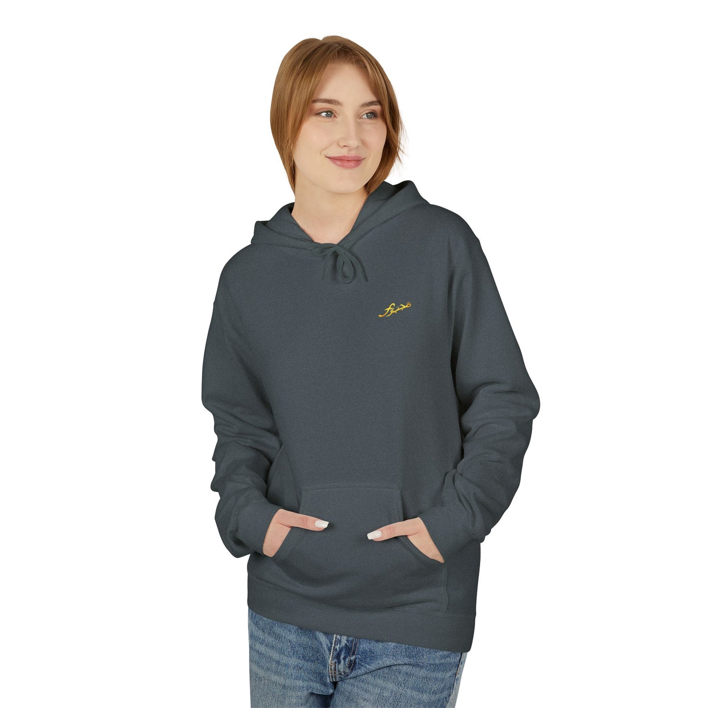 MAJBWR - Majesty Crown Hoodie — Gold Script "Coz I Have To" Streetwear