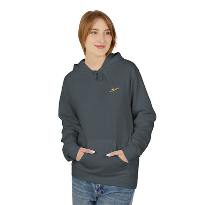 MAJBWR - Majesty Crown Hoodie — Gold Script "Coz I Have To" Streetwear