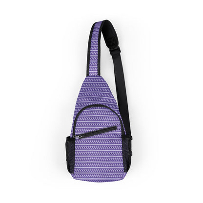 MAJBWR -Purple Snake Chest Sling Bag