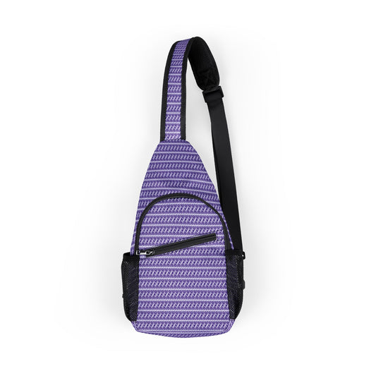MAJBWR -Purple Snake Chest Sling Bag
