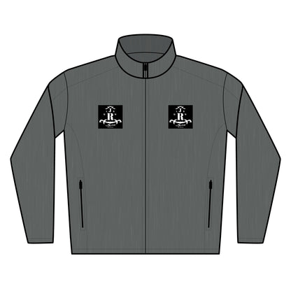 MAJBWR - Embroidered Soft Shell Jacket with Dual Chest Logo