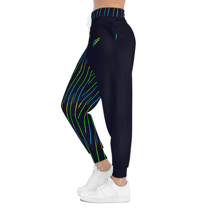 MAJBWR - Camo Deep Dark Blue Athletic Joggers — Limited Edition