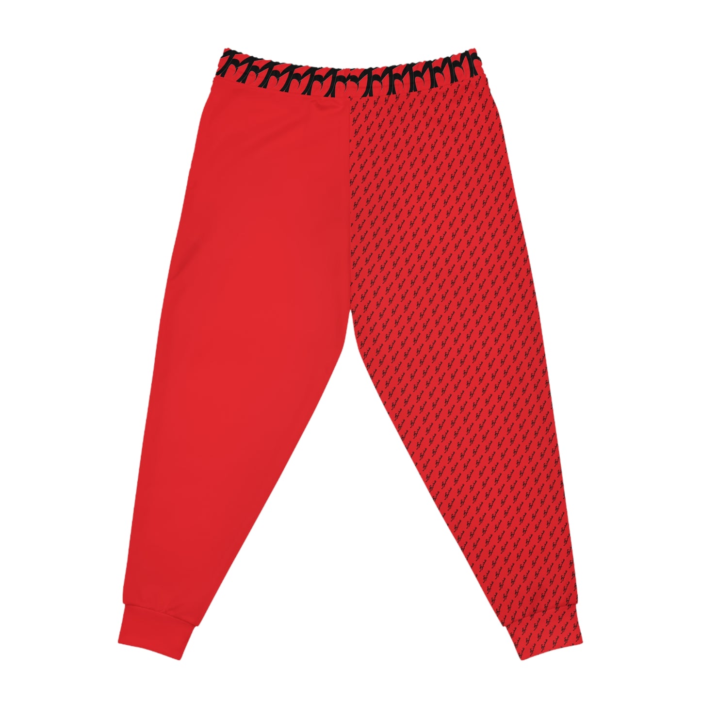 MAJBWR - Red & Black Print Joggers