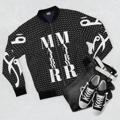 MAJBWR -Black  Bomber Jacket