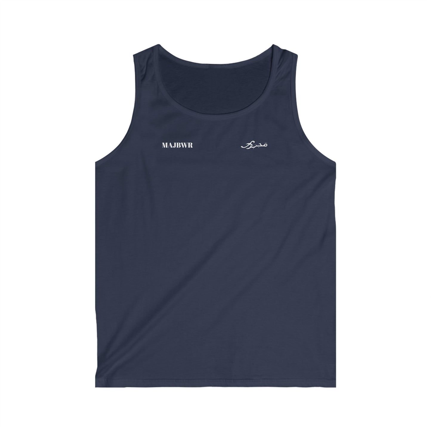 MAJBWR -Tribal Logo Tank Top — Men's Graphic Fitness Tank