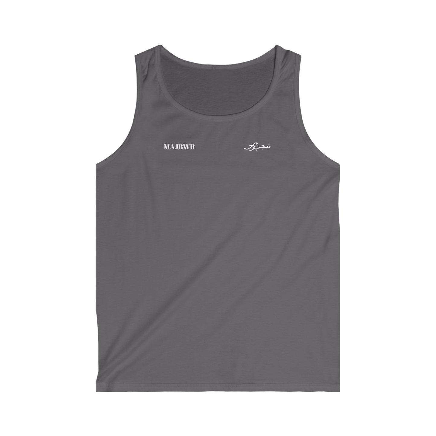 MAJBWR -Tribal Logo Tank Top — Men's Graphic Fitness Tank
