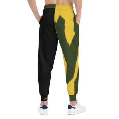 MAJBWR - Black & Yellow Camo Joggers — Athletic Joggers