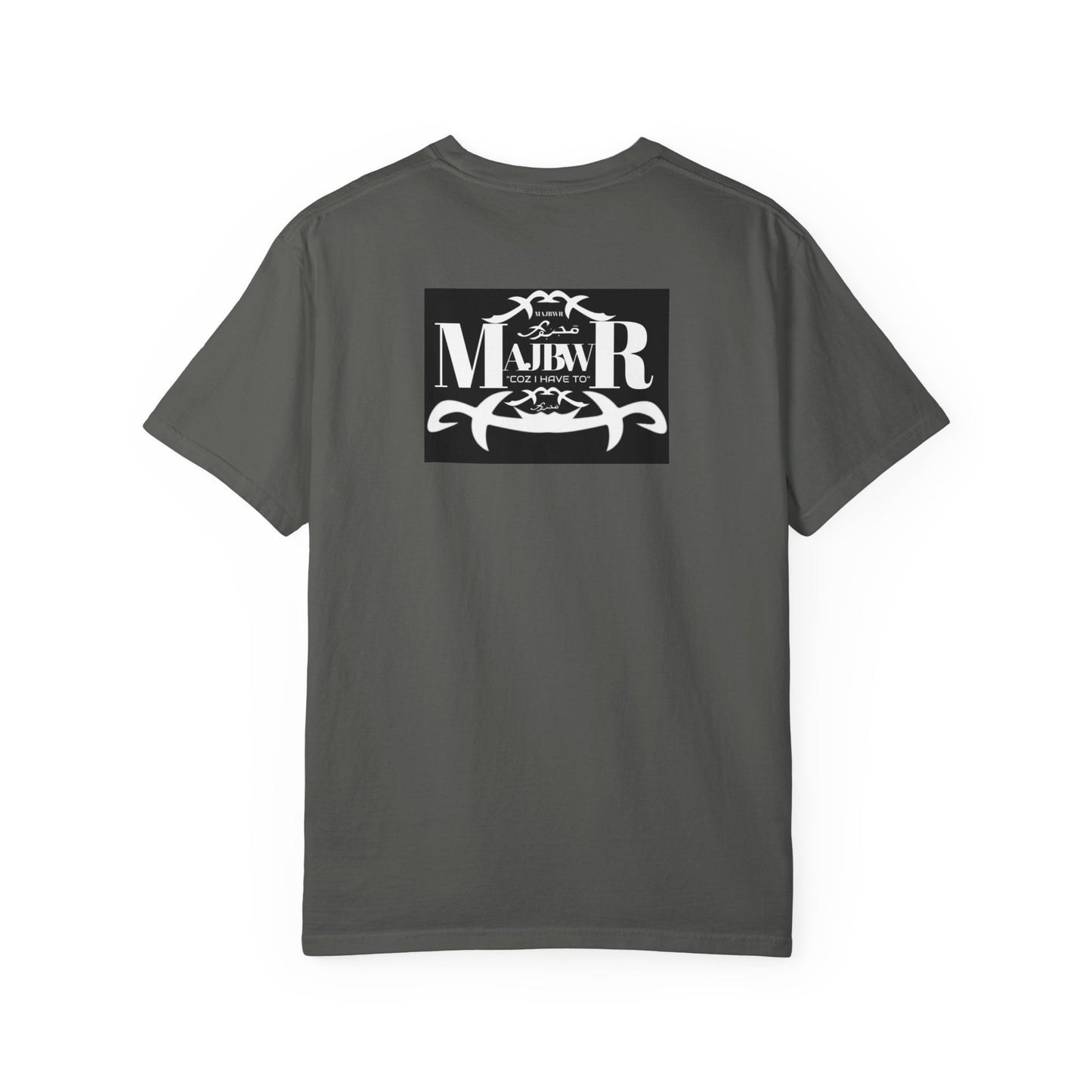 MAJBWR - T-Shirt — Bold Black Graphic Tee