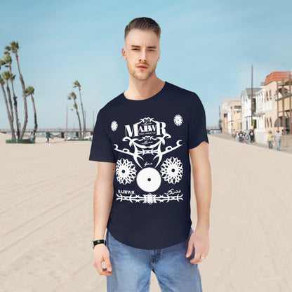 MAJBWR - "COZ I HAVE TO" Men's Jersey Tee — Curved Hem Casual Graphic T-Shirt