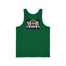 MAJBWR - Vintage Logo Tank Top — Graphic White Jersey Tank