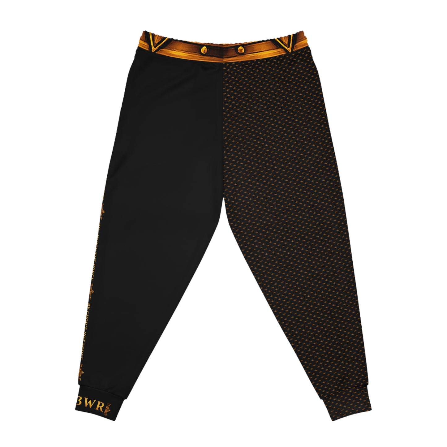 MAJBWR - Split Crown Gold Joggers — Empire Edition