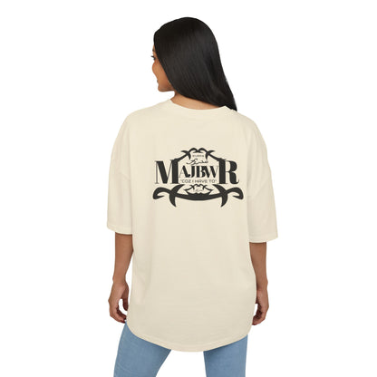 MAJBWR - Majestic Comfort Box Tee - Unisex Oversized Cotton T-Shirt