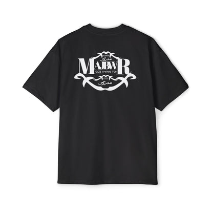 MAJBWR - Oversized Streetwear T-Shirt with Arabic Script