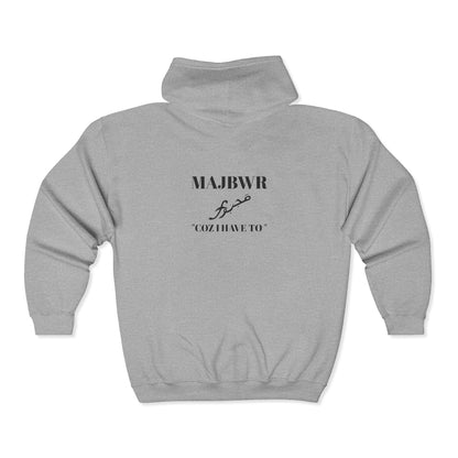 MAJBWR - Stylish Unisex Zip-Up Hoodie