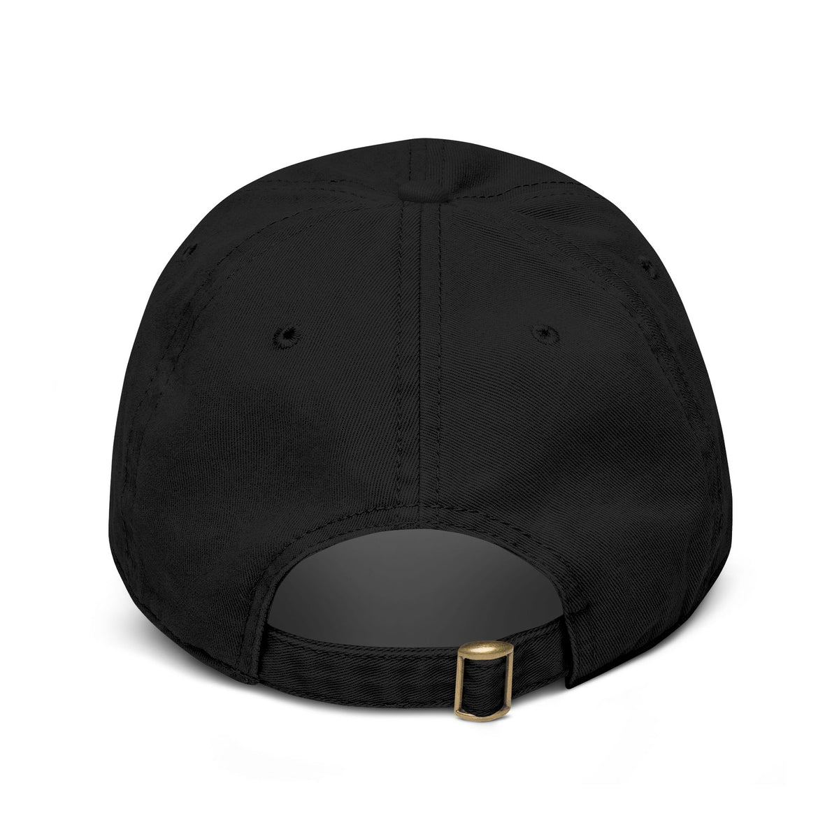 MAJBWR - Washed Camo Baseball Cap — Low-Profile (Black & Yellow)
