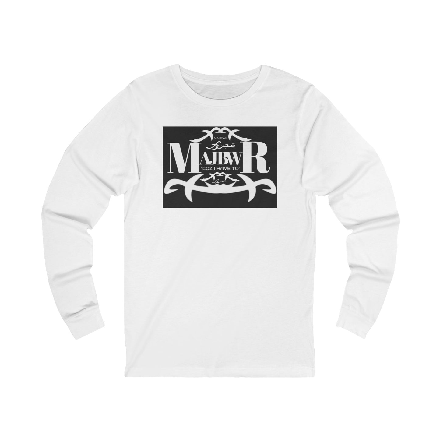 MAJBWR - Vintage Monogram Long Sleeve Tee