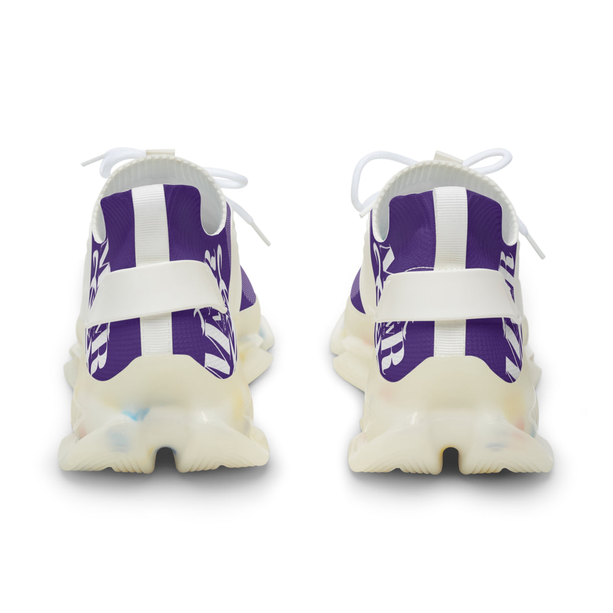 MAJBWR - Purple Snake Mesh Sneakers — X Edition