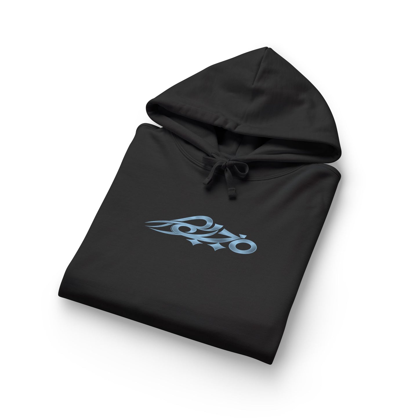 MAJBWR - Azure Black Hoodie — Frosted Edition