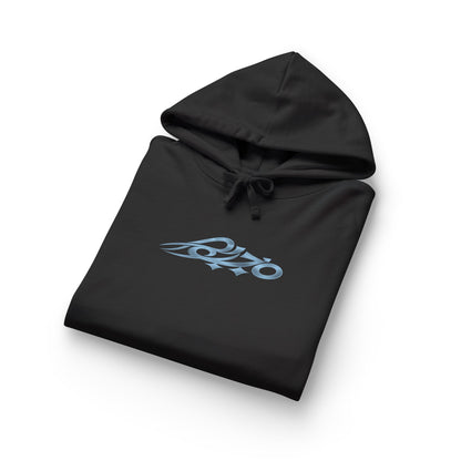 MAJBWR - Azure Black Hoodie — Frosted Edition