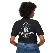MAJBWR - Monogram Crest T-Shirt — Vintage Initials Graphic Tee