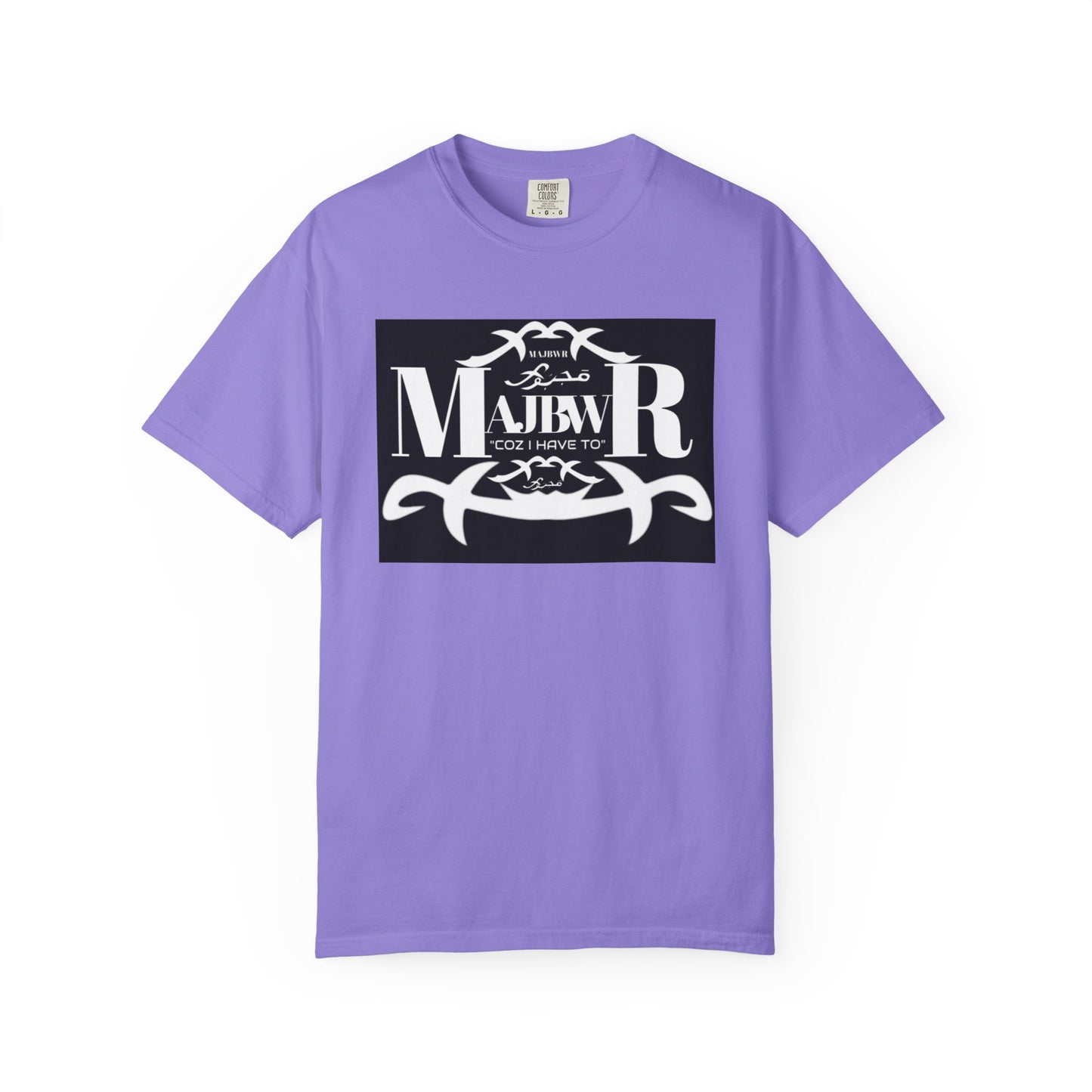 MAJBWR - T-Shirt — Bold Black Graphic Tee