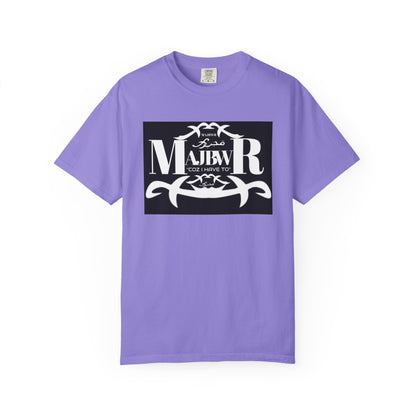 MAJBWR - T-Shirt — Bold Black Graphic Tee
