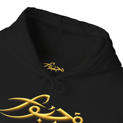 MAJBWR - "By Choice Not Force" Black & Gold Pullover Hoodie — Limited Edition