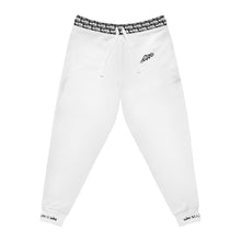 MAJBWR - White Camo Logo Athletic Joggers — Grey/Black Edition