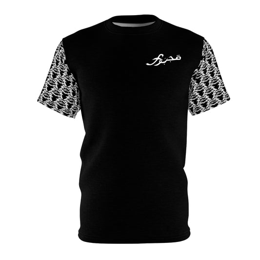 MAJBWR - Black Athletic Motion Unisex Tee AOP Sleeved