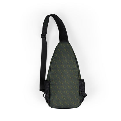 MAJBWR - Commander Camo Crown Sling Bag — Army Green Chest Bag