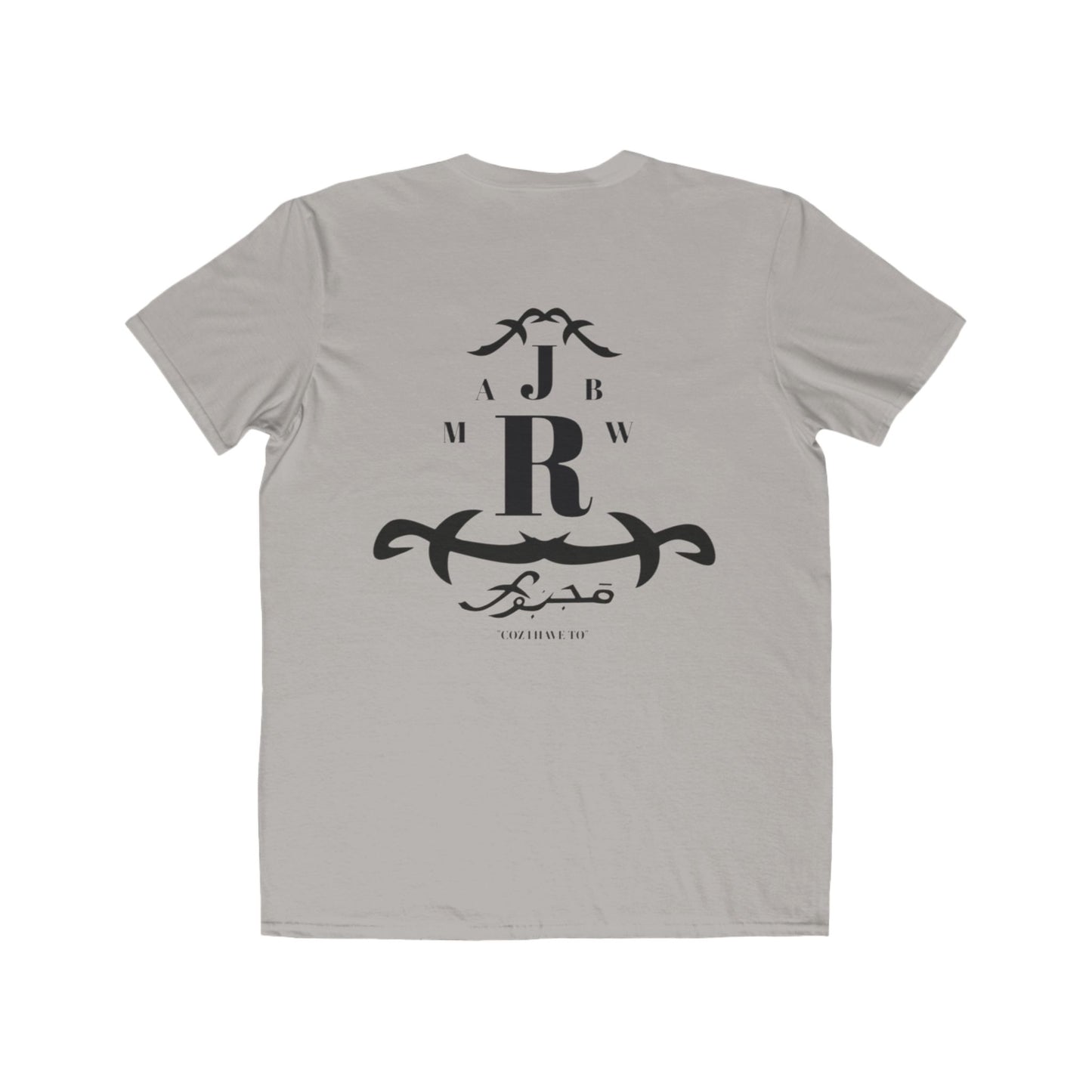 MAJBWR - Double Elegant Monogram Back Print