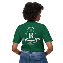 MAJBWR - Monogram Crest T-Shirt — Vintage Initials Graphic Tee