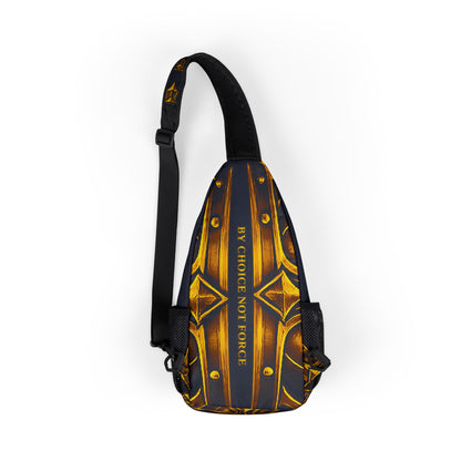 MAJBWR - Crown Gold Crossbody Bag — Empire Edition