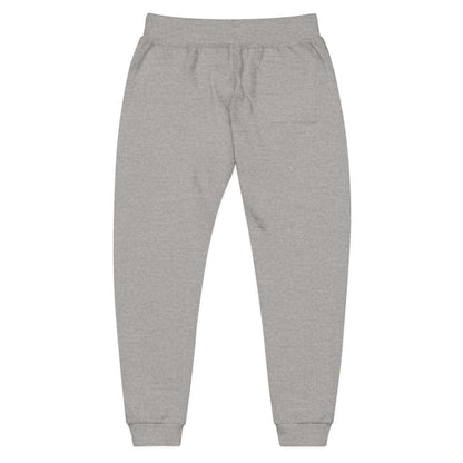 MAJBWR - Embroidered Coral Fleece Sweatpants — Relaxed Joggers with Small Script Accent