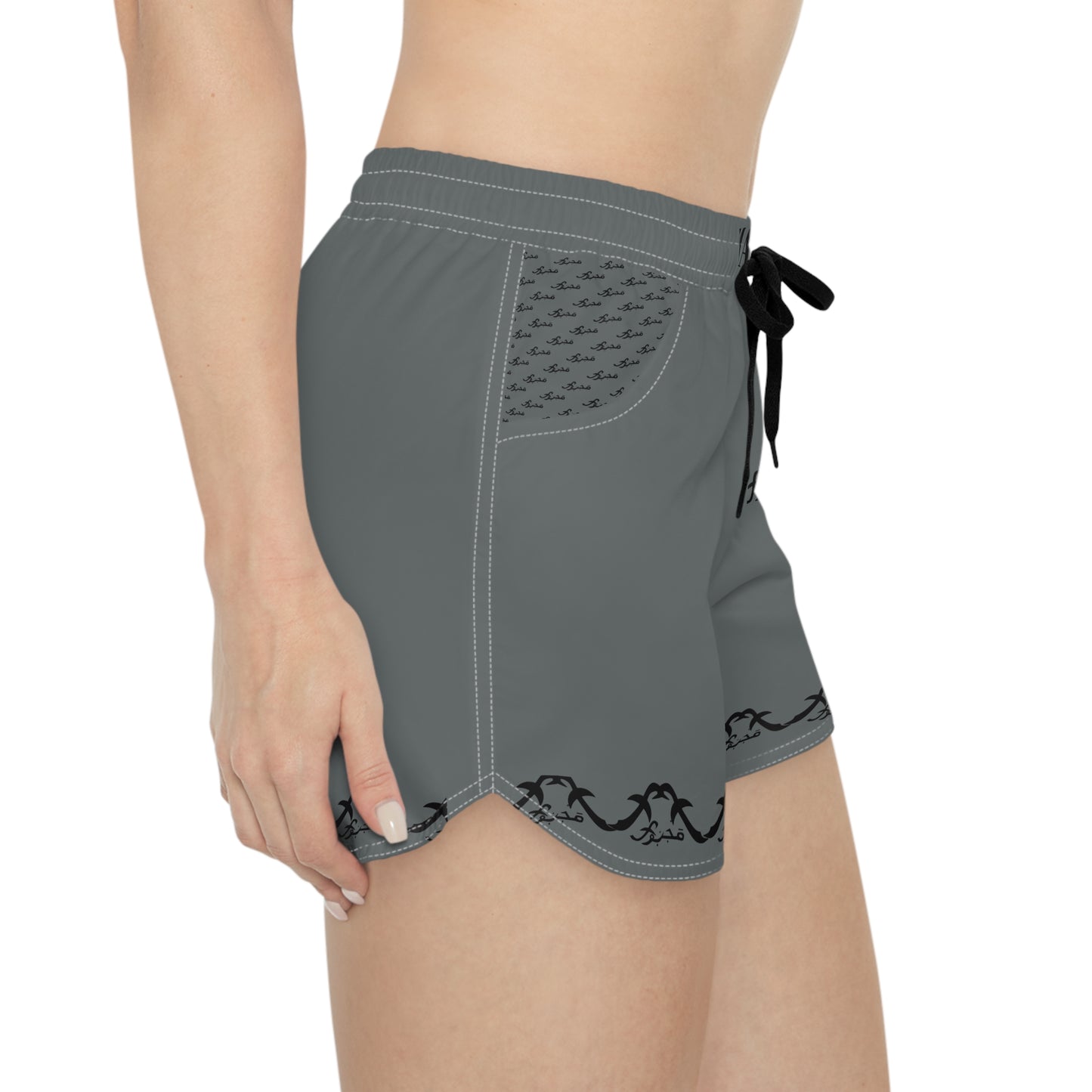 MAJBWR -  Dark Grey Women's Casual Shorts