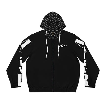 MAJBWR - Men’s Black Full-Zip Hoodie