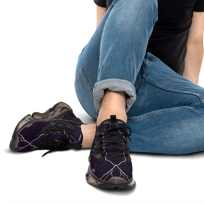 MAJBWR - Deep Purple Lightning Sneakers — Strike Edition