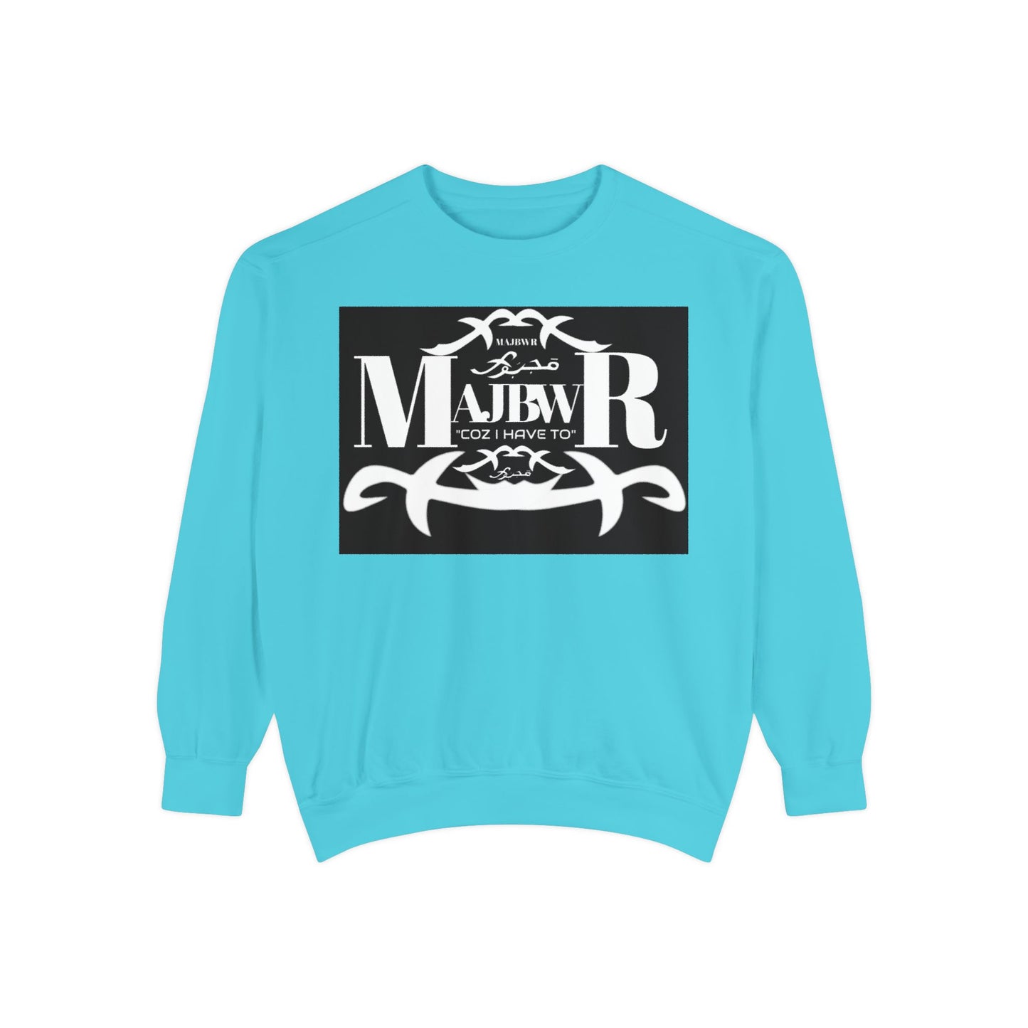 MAJBWR - Vintage 1987 Graphic Sweatshirt — 'Since 1987' Arabic Script Crewneck