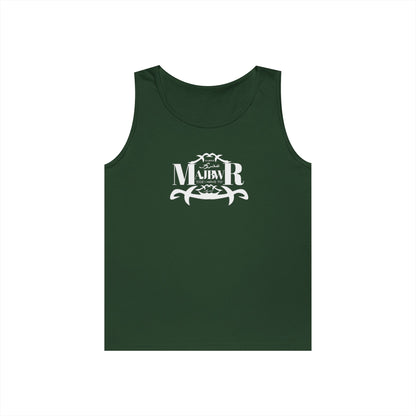 MAJBWR - Unisex Heavy Cotton Tank Top Left Right