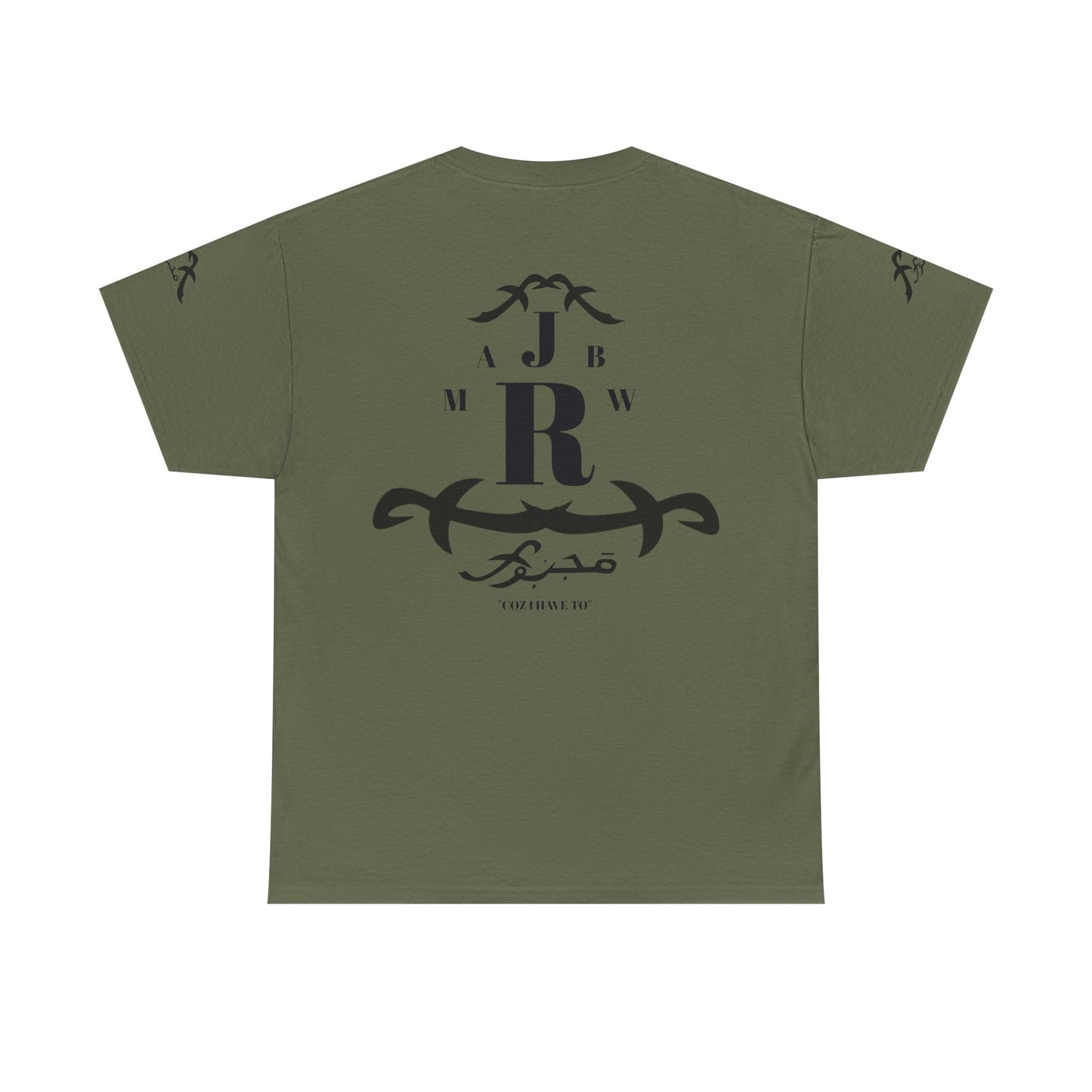 MAJBWR - Monogram Crest T‑Shirt