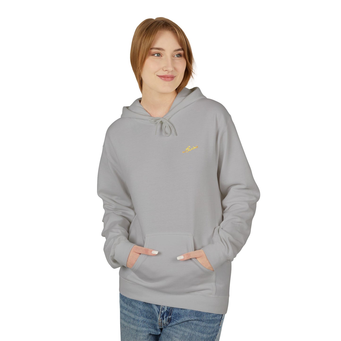 MAJBWR - Majesty Crown Hoodie — Gold Script "Coz I Have To" Streetwear