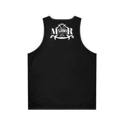 MAJBWR - Stylish Unisex Tank Top  Black