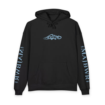 MAJBWR - Azure Black Hoodie — Frosted Edition