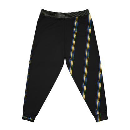 MAJBWR - Camo Black Athletic Joggers  Limited Edition