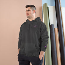 MAJBWR x Champion Hoodie – "COZ I HAVE TO" Purple Print