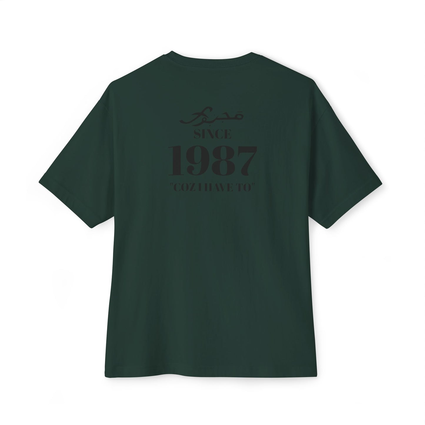 MAJBWR - Since 1987 Boxy Tee — Minimal Vintage Birth Year T-Shirt