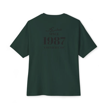 MAJBWR - Since 1987 Boxy Tee — Minimal Vintage Birth Year T-Shirt
