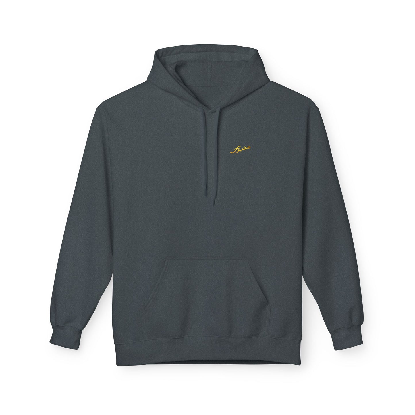 MAJBWR - Majesty Crown Hoodie — Gold Script "Coz I Have To" Streetwear