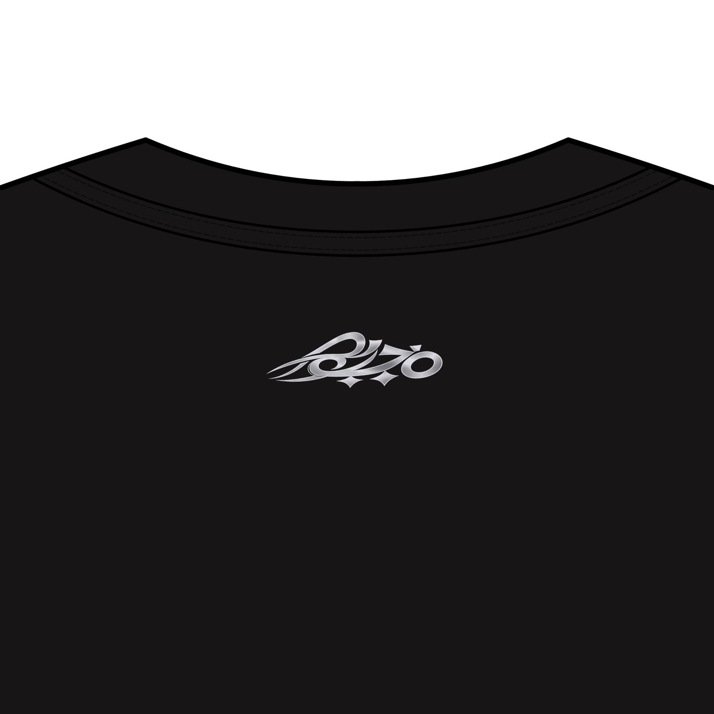 MAJBWR  - Oversized Black & Ghost White Box Tee