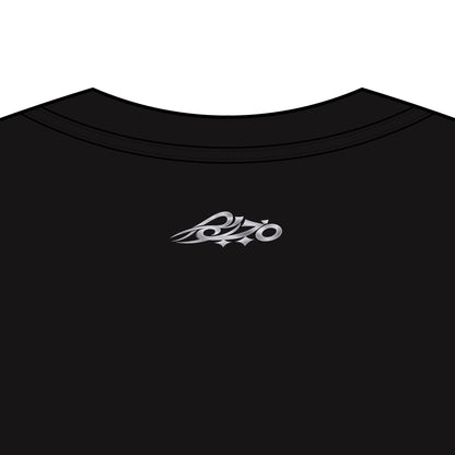 MAJBWR  - Oversized Black & Ghost White Box Tee
